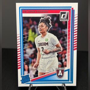 Te-Hina Pao Pao Atlanta Dream 2025 WNBA Rookie trading card